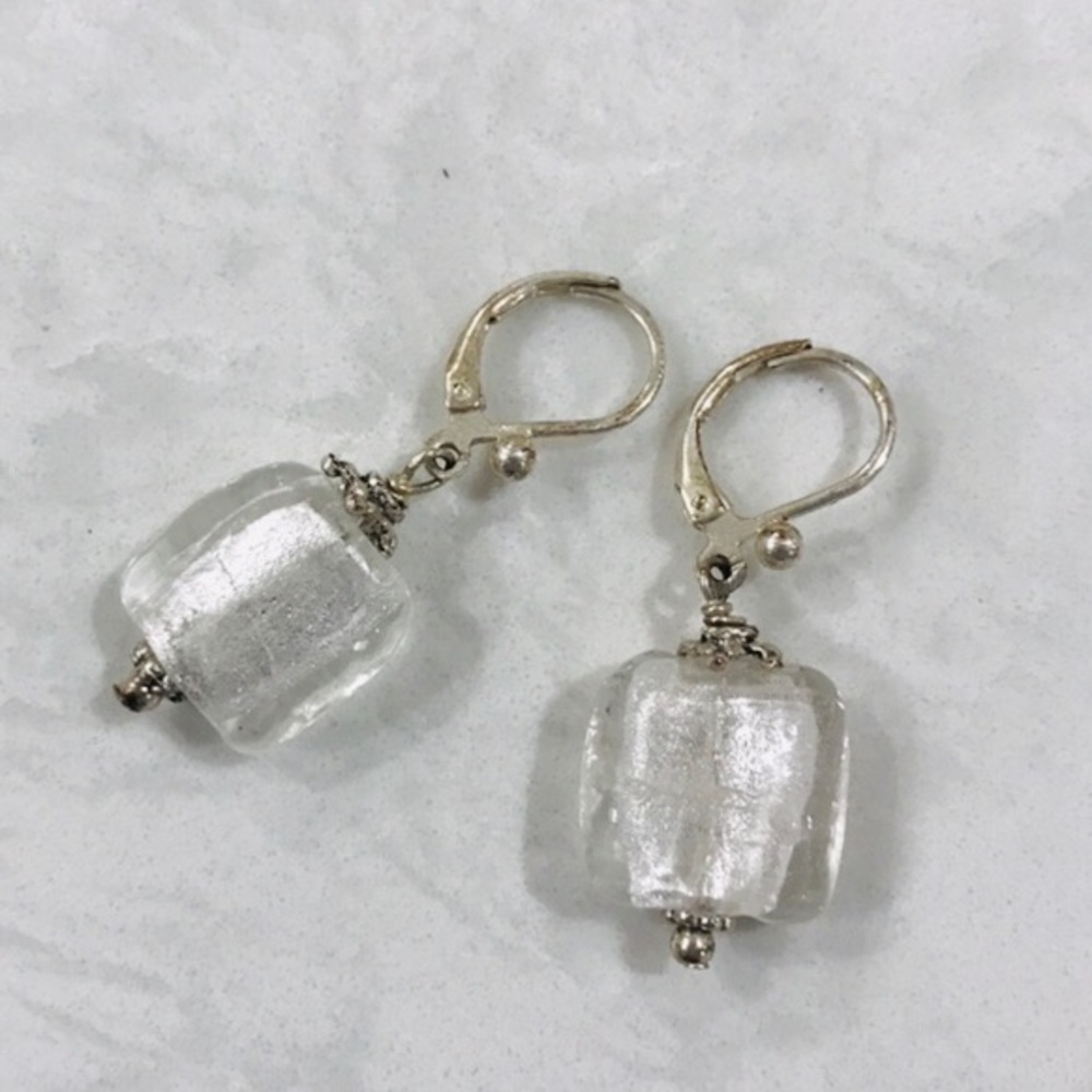 Italian Blown Glass Earrings